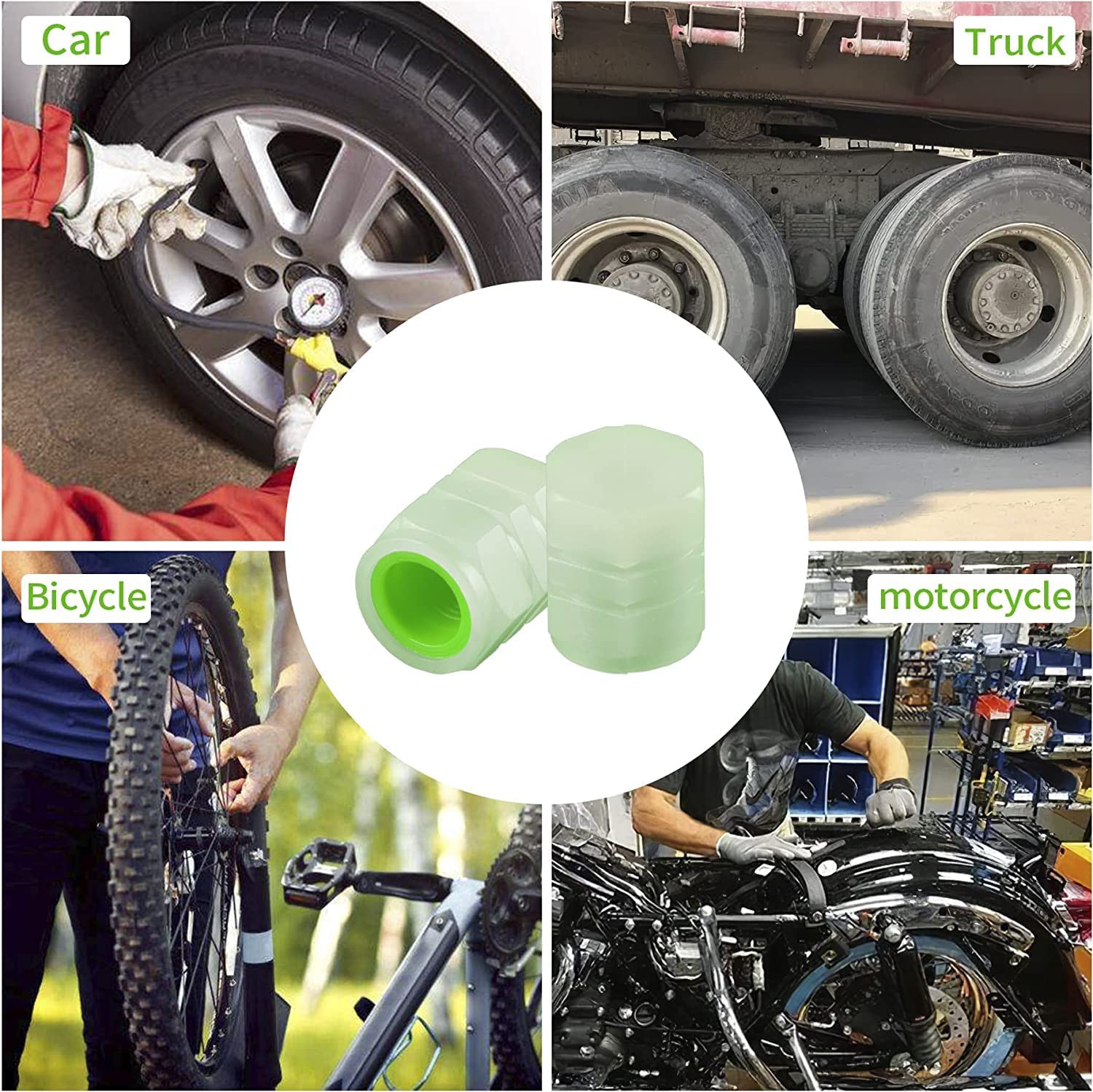 0547 Tyre Valve Caps Luminous Glow Car Tire Air Stem Valve Cap Covers vaal cap ( 4 Pcs Mix Colour) 0547 Tyre Valve Caps Luminous Glow Car Tire Air Stem Valve Cap Covers vaal cap ( 4 Pcs Mix Colour)